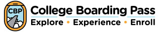 College Boarding Pass Logo